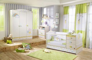 Фото процесса Ремонт детской комнаты для новорожденного